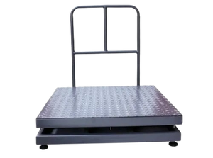 Báscula Digital de Plataforma de 550 Kg, Báscula Electrónica Industrial Compacta para Pesar en el Suelo - Product Image 5