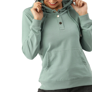 Sudadera con capucha a precio económico, de alta calidad, a la moda, servicio OEM, sudaderas casuales para mujer, venta al por mayor, ropa urbana, sudadera para mujer. - Product Image 5