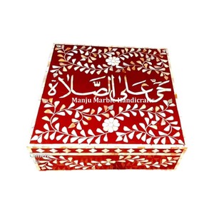 Luxurious Customized Design MDF Jewelry <b>Boxes</b> High Quality Materials with Bone Inlaid and Mother Pearl Gemstone Material - Product Image 4