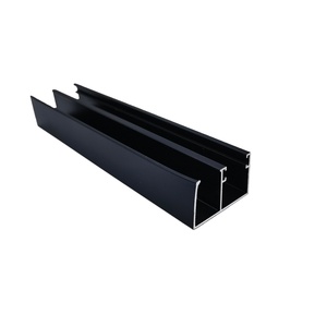 Sistema de Perfiles de Aluminio Serie 6000 para Ventanas y Puertas, para Paredes de Vidrio, con Servicios de Soldadura y Corte - Product Image 2