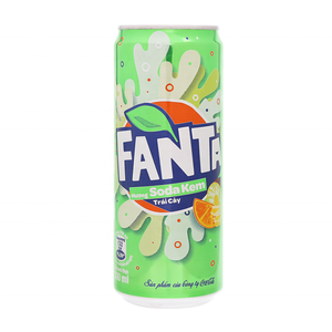 Fantaa เครื่องดื่มอัดลมรสพีชปราศจากน้ำตาล320มล. ครีมโซดาฟรุ๊ตตี้ - Product Image 1