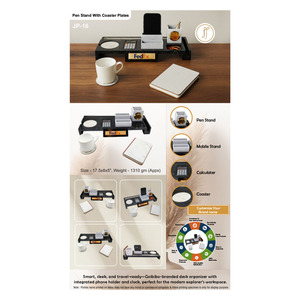 Plateau de bureau en bois personnalisé pour la fête des mères et la fête des pères - Product Image 5