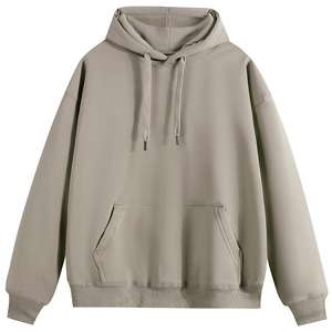 Sweat à capuche personnalisé de qualité supérieure pour hommes, 100% coton molletonné, écologique et respirant, anti-boulochage, style décontracté oversize pour l'hiver - Product Image 2