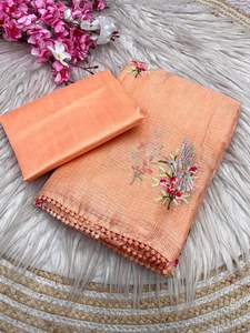 ชุดส่าหรี Kota Chex ดีไซน์หรูหรา พร้อมเสื้อคลุมสุดเก๋ ทันสมัย สวยงามแบบอินเดีย เหมาะสำหรับงานปาร์ตี้และสวมใส่ลำลองสำหรับผู้หญิง - Product Image 5