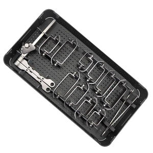 Kit d'instruments chirurgicaux orthopédiques en acier inoxydable pour rétracteur de colonne cervicale antérieure, manuel MOL - Product Image 3