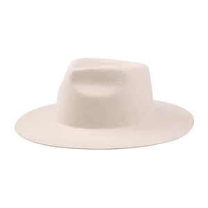 Sombrero Fedora Unisex de Fieltro 100% Lana con Ala Ancha, Forma Redonda, Diseño Personalizable para Fiestas, Pesca, Banda con Logotipo para Hombre, Talla Adulto - Product Image 3