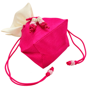Bolsa de Cosméticos Tradicional Coreana Bokjumeoni, Bolsa con Cordón de Dos Tonos, Estuche de Maquillaje con Nudo, Recuerdo Coreano, Bolsa de Regalo, Recuerdo de Boda KOR - Product Image 6