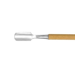Pousse-cuticules en acier inoxydable, outil plat réutilisable pour manucure - Product Image 4