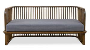 Conjunto de Muebles de Jardín Modernos y Duraderos de Madera Maciza, Sofá de Exterior para Patio, Asientos Acolchados para Balcón - Product Image 3