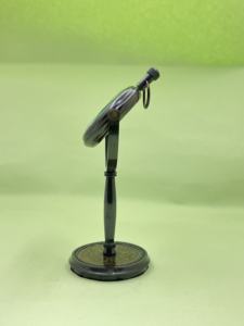 Reloj de Escritorio Decorativo Circular Náutico de Latón Antiguo, Metal Vintage - Product Image 3