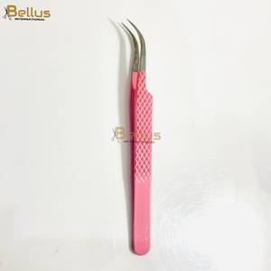 Pince à épiler professionnelle Nano Grip pour cils, pointe précise et aiguisée, en acier inoxydable, outil de beauté durable, pointe lisse, emballage personnalisable - Product Image 3