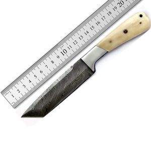 Cuchillo Táctico de Caza de Hoja Fija de Acero Inoxidable OEM, Borde Dentado para Acampar al Aire Libre, Garantía de 3 Años, Mejor Calidad a Bajo Precio - Product Image 3