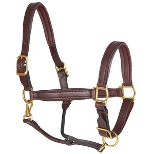 Harnais pour cheval en cuir tressé personnalisable, disponible dans toutes les couleurs, avec des accessoires en laiton massif, réglable, confortable et durable - Product Image 2