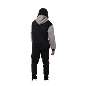 Street Crewneck Cotton Polyester Sportswear Tracksuit Wholesale Custom Tracksuit for Mens Hoodie and Slim Fit Pants Sweatsuits - Product Image 4