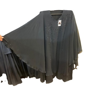 อาบายาเย็บปักถักร้อย / ชุดอาบายาระบายอากาศคุณภาพสูงสําหรับผู้หญิงมุสลิม / อาบายาชาวปากีสถาน - Product Image 1