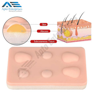 Almohadilla de Práctica para Incisión y Drenaje, Eliminación de Quistes Sebáceos, Sutura de Abscesos y Entrenamiento de Habilidades Quirúrgicas - Product Image 4