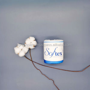 Custom Logo Printing Eco-friendly Virgin Soft White Comfortable Bathroom Toilet <b>Tissue</b> <b>Paper</b> Embossing Available Customizable - Product Image 2