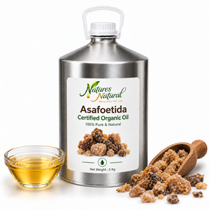 Huile d'Asafoetida Biologique Certifiée, Ingrédient Botanique Naturel pour les Formulations Cosmétiques, de Bien-être et de Soins Personnels, Fournisseur en Gros - Product Image 3