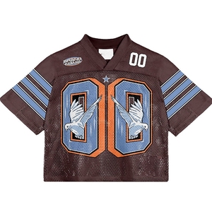 Camiseta de Fútbol de Malla Naranja para Hombre INDEX, Cuello en V, Manga Corta, Número 52, Corte Regular, Transpirable - Product Image 6