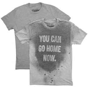 Camiseta Deportiva de Manga Corta para Hombre, 100% Algodón, con Logotipo Personalizado del Fabricante, Mensaje Oculto Activado por el Sudor, Informal para Gimnasio - Product Image 4