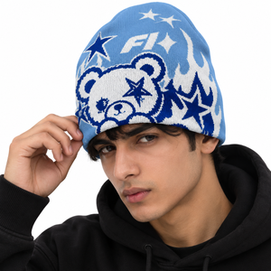 Gorros de Invierno 2026, Nueva Moda, Venta al Por Mayor, Cálidos, Jacquard, Unisex, de Acrílico, con Logotipo Personalizado, Premium, con Pedrería - Product Image 3