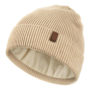 Gorro de Invierno Acanalado Premium, Gorro de Punto Elástico Suave para Unisex, para Clima Frío, Senderismo, Camping y Moda Diaria - Product Image 4