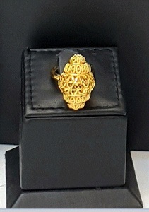Colliers doubles pour femmes, magnifiques bijoux plaqués or 24 carats de Dubaï, 6 grammes d'or plaqué, très lourds. - Product Image 3