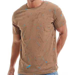Wholesale High Quality Men's <b>Plain</b> T <b>Shirts</b> <b>White</b> Tee <b>Shirt</b> Custom Logo Men T <b>shirts</b> Blank Oversized T-Breathable - Product Image 5