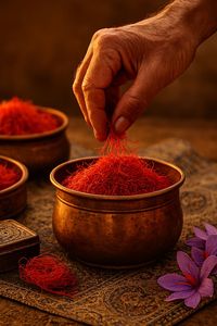 ACEITE DE ATTAR ORGÁNICO NATURAL SAFFRON MAJESTY - 100% PURO Y SIN ALCOHOL - PARA TODO TIPO DE PIEL - Product Image 3