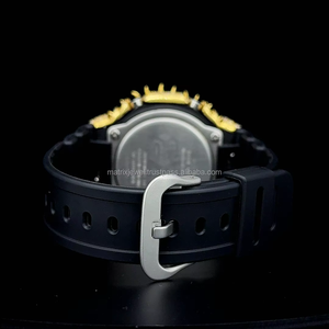 Reloj Moissanite de Primera Calidad Estilo Thorn, Modelo GA 2100, Caja de Plata 925, Completamente Cubierto de Moissanite, Movimiento de Cuarzo - Product Image 1