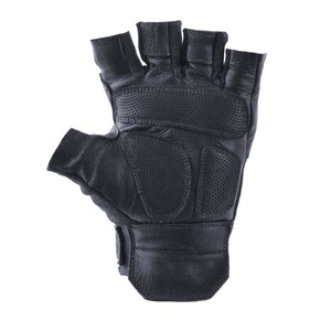 Guantes de conducción tácticos de medio dedo para hombre, nudillos duros para trabajo informal, motocicleta y conducción al aire libre, producto de seguridad de moda - Product Image 3