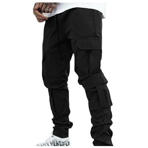 Haute qualité Spandex coton mode Top qualité meilleure vente hommes Cargo pantalon toile tissu décontracté conception personnalisée OEM Service - Product Image 4