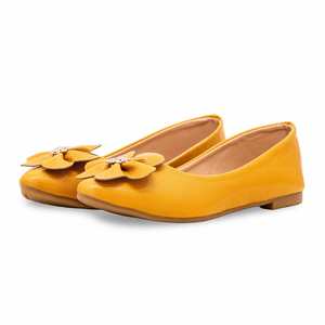 WN1006 Mustard Flats Pompes - Product Image 3