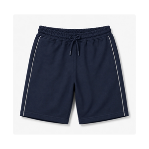 Shorts en tricot pour garçons, fabricant Inde, bas de tenue scolaire pour enfants, coton poly, taille élastique, conception personnalisée OEM - Product Image 1