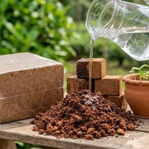 Poudre de coco peat à faible teneur en EC pour l'horticulture - Vente en gros OEM disponible pour les acheteurs de coco peat en Inde - Product Image 3