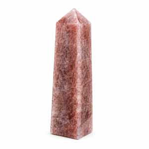 Tour de cristal de quartz fraise naturel poli, pierre précieuse écologique, pierres de cristal faites à la main, vente en gros - Product Image 4