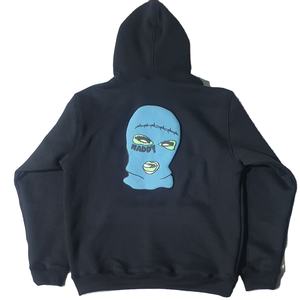 Top Tendance 100% Coton Hoodies Fermeture Éclair Conception Personnalisée Logo Personnalisé Sweat À Capuche Polaire Élégant Noir Survêtement Avec Impression Bouffante - Product Image 2