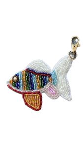 Luxury Classic Eco-Friendly Floral Embroidery Handmade Beaded <b>Keychain</b> for Women & Girls with Decorative Detail - Product Image 3