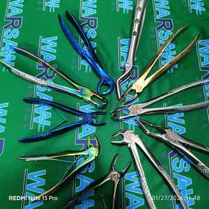 Pinzas de Extracción Dental Manuales de Acero Inoxidable, Ergonómicas y Autoclavables - Product Image 5