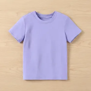Camisetas para Niños de Alta Calidad, 100% Algodón, 210 g/m², Ecológicas, Impresas con Serigrafía, Logotipo Personalizado, Corte Ajustado, Cuello Redondo, Color Sólido - Product Image 5