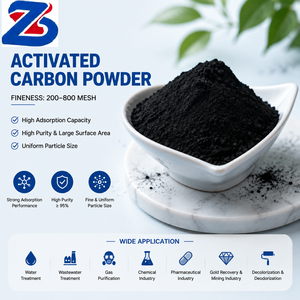 Charbon actif à haute adsorption pour le traitement de l'eau, la purification de l'air, la filtration chimique et les applications industrielles - Product Image 1
