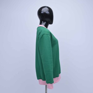 เสื้อสเวตเชิ้ตแฟชั่นคุณภาพสูงสำหรับผู้หญิง ดีไซน์ทันสมัย สวยสง่า เหมาะสำหรับใส่กลางแจ้ง เนื้อผ้านุ่มสบาย แขนยาว คอวี - Product Image 6