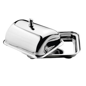 Recipiente Rectangular de Acero Inoxidable para Alimentos con Tapa Metálica, Recipiente con Tapa para Calentar y Servir - Product Image 1