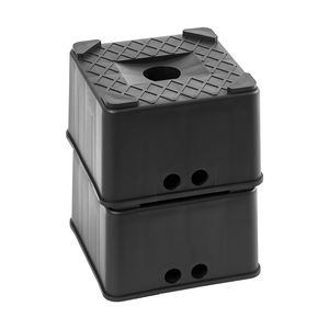 Blocchi di livellamento per camper per impieghi gravosi, Altezza 6 pollici, Cunei di supporto per rimorchio, Capacità 6000 libbre, Sgabello di accesso per camper, Cuneo di supporto per camper, Altezza 6 pollici - Product Image 6