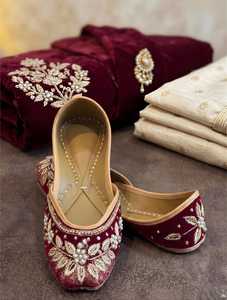 Latest Pakistani <b>Khussa</b> Shoe Pairs / Ladies <b>Khussa</b> Shoes / Pakistani <b>Khussa</b> Women Wear Trending Style 2026 Designs - Product Image 6