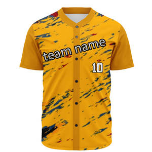 Maillots de baseball à sublimation imprimée, design unique, très demandés, avec logo d'équipe, nom et numéro, pour hommes, maillot de softball - Product Image 3