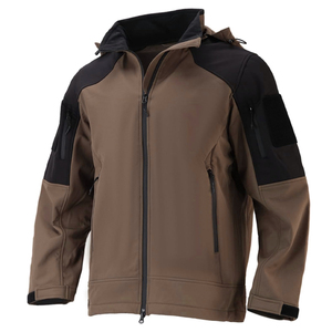 Chaquetas Cortavientos Personalizadas al por Mayor para Actividades al Aire Libre, Chaquetas Softshell Unisex con Capucha Resistentes al Agua - Product Image 5