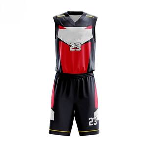 100% Polyester Sublimation Printed Basketball Uniform Custom High Quality Set Unisex Quick Dry Breathable Anti-Bacterial OEM ODM - Product Image 3