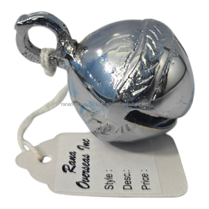 กระดิ่งทองเหลืองพรีเมียม ชุดกระดิ่งตกแต่งแขวน 4 ชิ้น สำหรับตกแต่งต้นคริสต์มาส ประตูบ้าน ผนังบ้าน ของขวัญ - Product Image 1