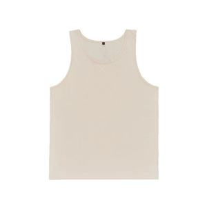Camiseta sin mangas de punto de color negro liso para hombre, cuello redondo, ropa informal, camiseta sin mangas informal para gimnasio, camiseta sin mangas de alta elasticidad - Product Image 2